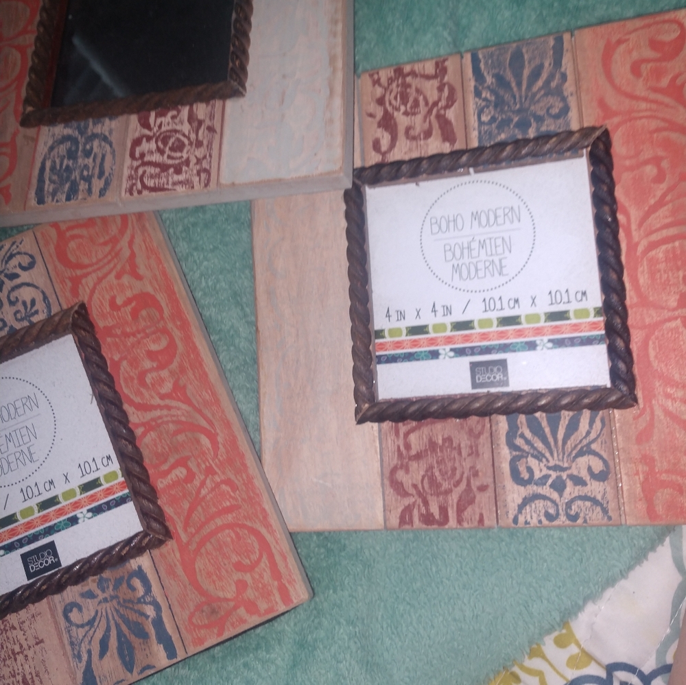 3 Boho picture frames - Picture 4 of 5